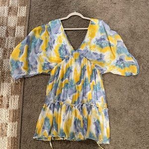 medium Multi Color Dress. Size medium. Worn once.